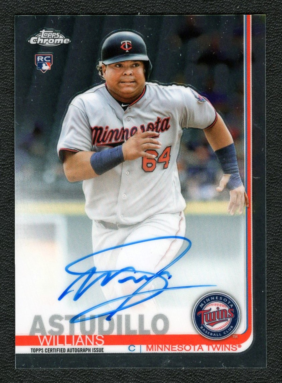 2019 Topps Chrome #RA-WA Willians Astudillo Rookie Autograph