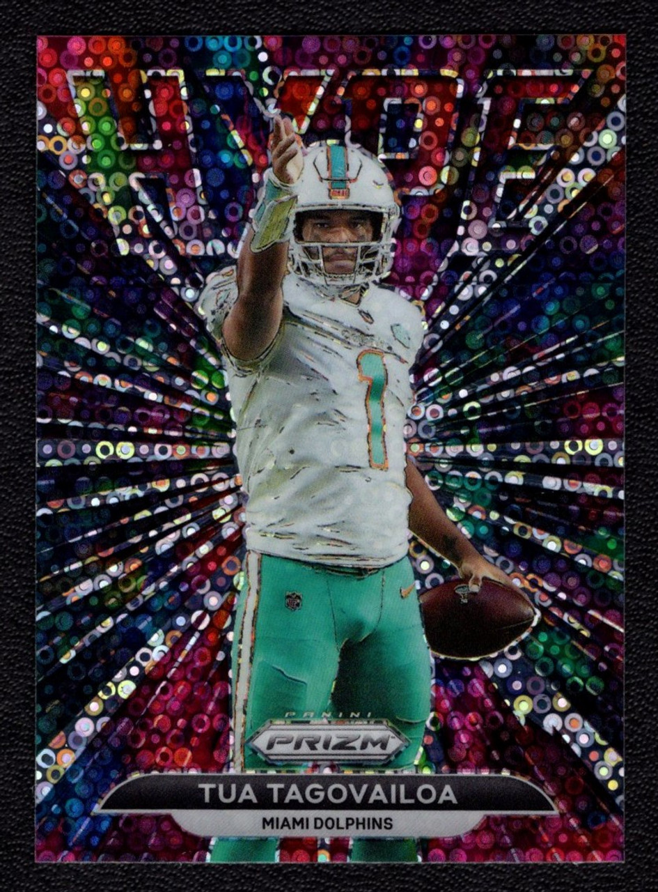 2021 Panini Prizm Fast Break #H-3 Tua Tagovailoa Hype Silver Prizm