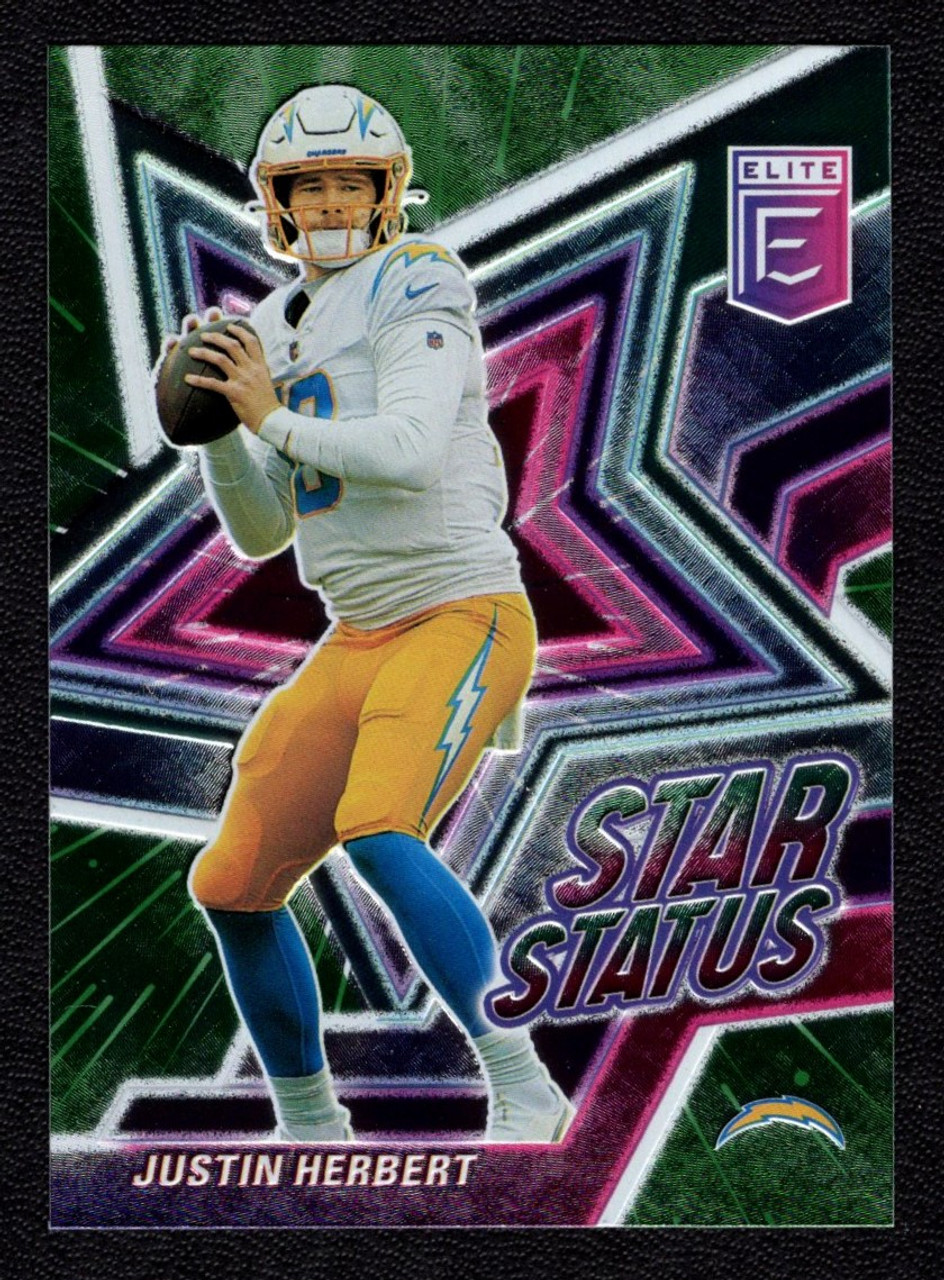 2021 Panini Donruss Elite #SS5 Justin Herbert Star Status