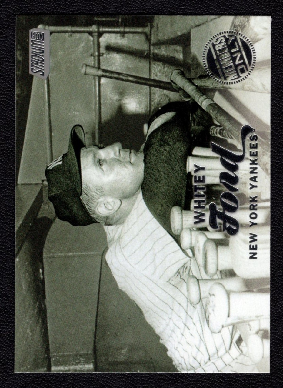 2017 Topps Stadium Club #67 Whitey Ford Members Only Stamp SSP