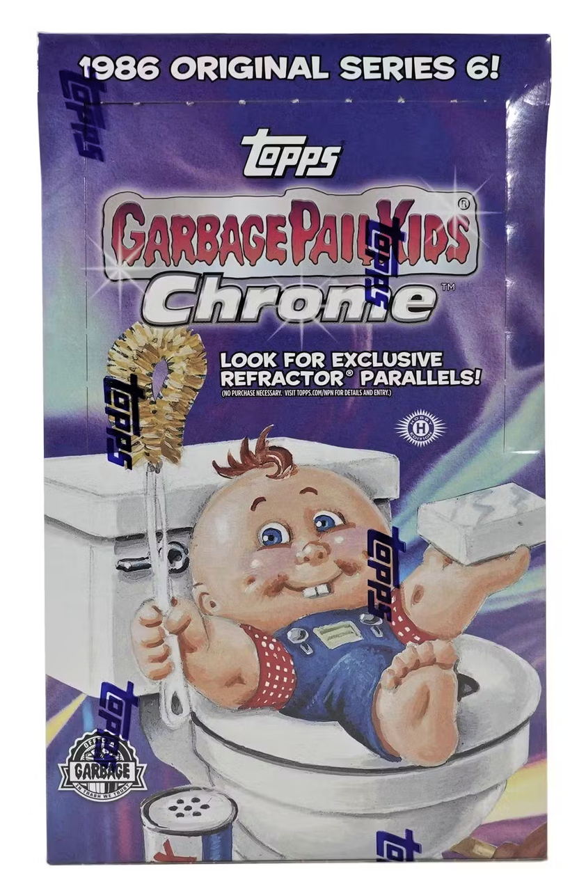 2023 Topps Chrome Garbage Pail Kids Series 6 Hobby Box