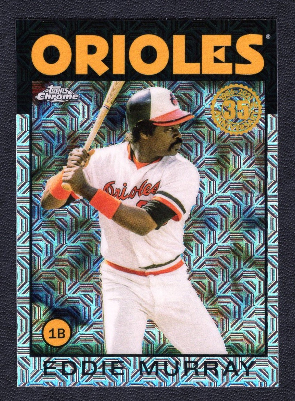 Eddie Murray Signed 1985 Topps Baseball Card - Baltimore Orioles