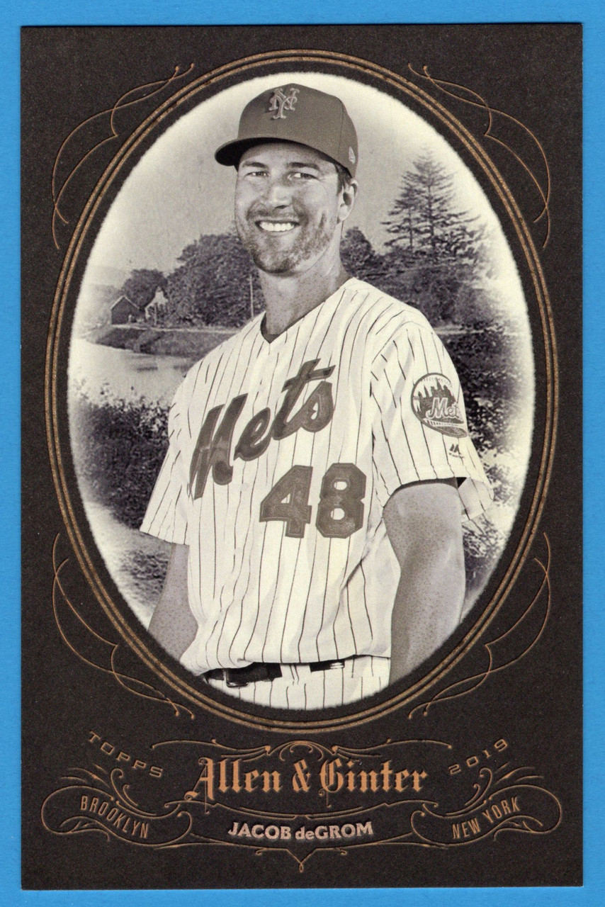 2019 Topps Allen & Ginter #BL-9 Jacob DeGrom A&G Cabinet Boxloader