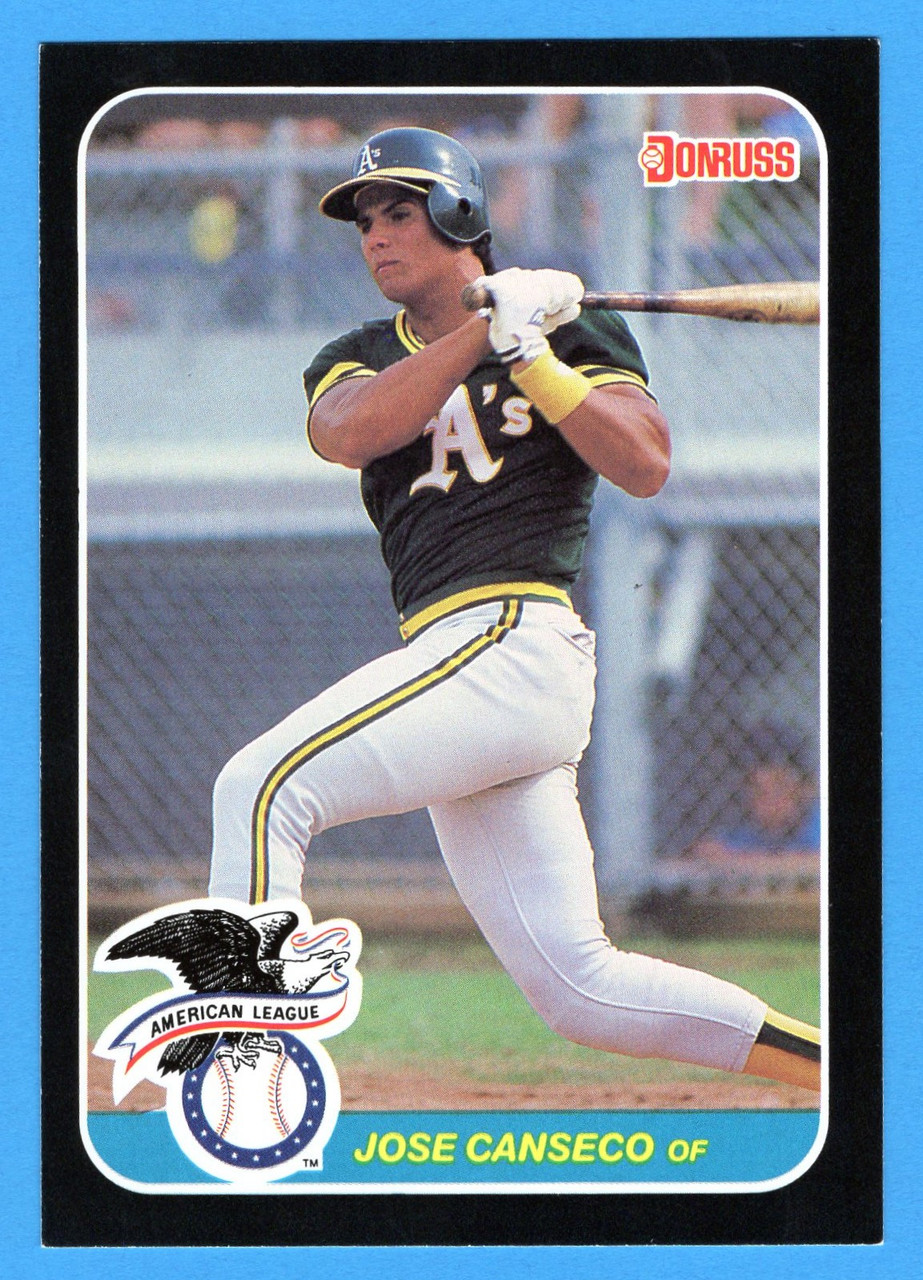 1987 Donruss All-Stars #21 Jose Canseco (Oversized)