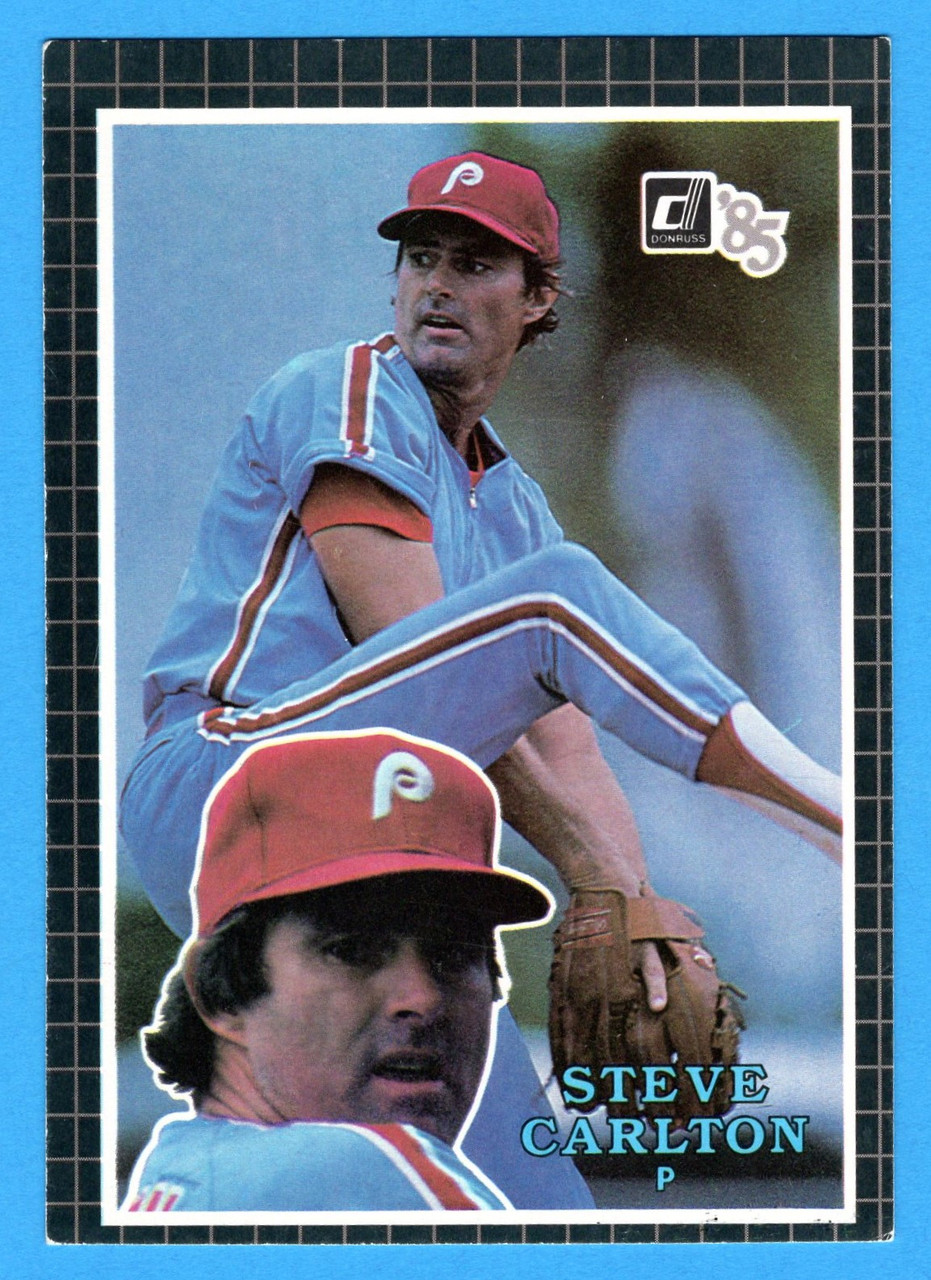 1985 Donruss Action All-Stars #55 Steve Carlton (Oversized)