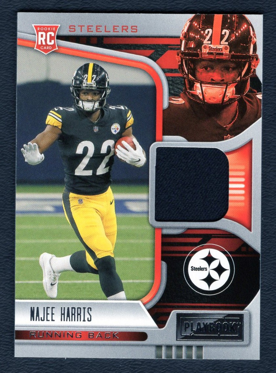 2021 Panini Playbook #RMA-NHA Najee Harris Rookie Jersey Relic