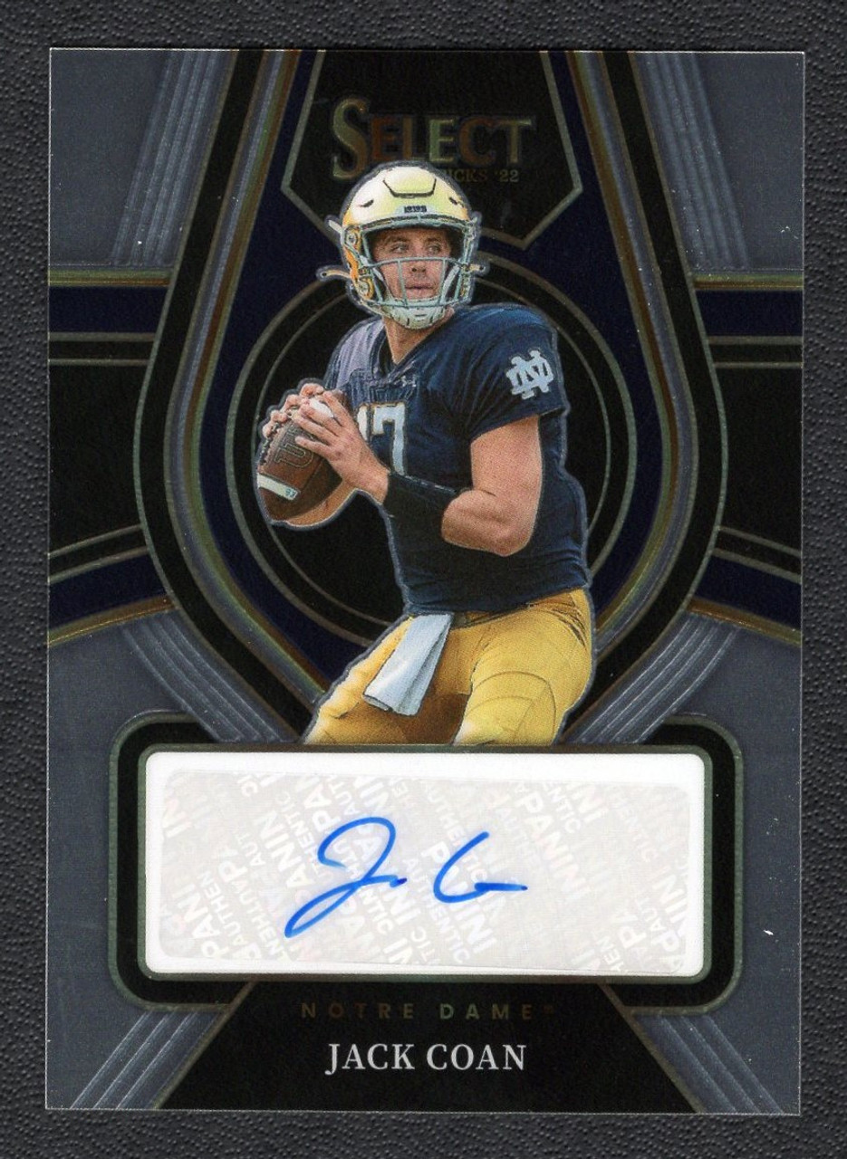 2022 Panini Select Draft Picks #RS-JCO Jack Coan Rookie Autograph