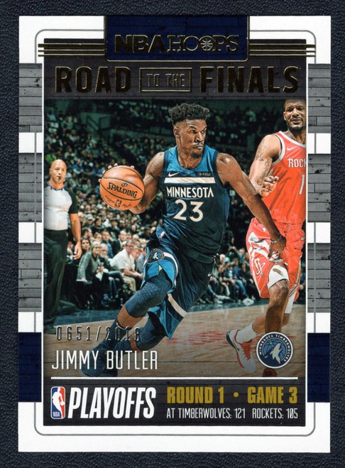 2018/19 Panini Donruss #25 Jimmy Butler Road To The Finals 0651/2018