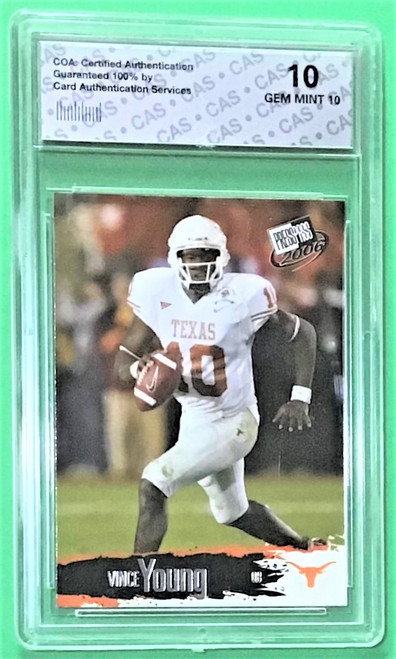 2006 Press Pass #11 Vince Young Rookie/RC Gem Mint 10