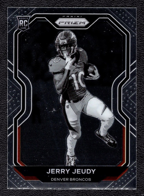 2020 Panini Prizm #314 Jerry Jeudy Black & White Variation Rookie/RC