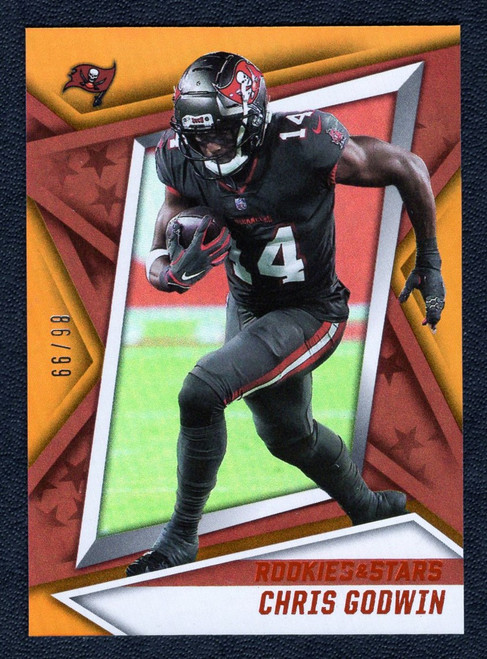 2021 Panini Rookies & Stars #10 Chris Godwin Orange Parallel 86/99