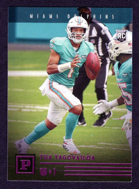 2020 Panini Chronicles #PA-2 Tua Tagovailoa Panini Pink Parallel Rookie/RC