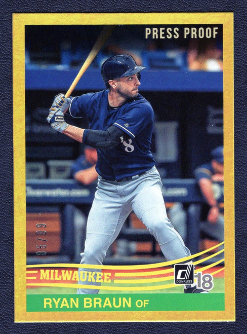 2018 Panini Donruss Optic #YR10 Cody Bellinger Year In Review Blue