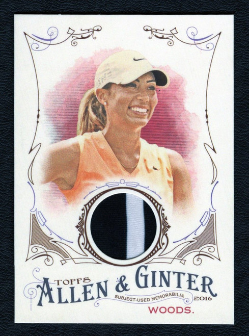 2016 Topps Allen & Ginter #FSRB-CW Cheyenne Woods Shirt Relic