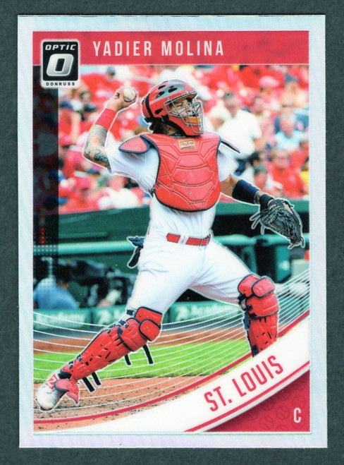 Yadier Molina 2021 Donruss Optic Base Set Baseball Card 