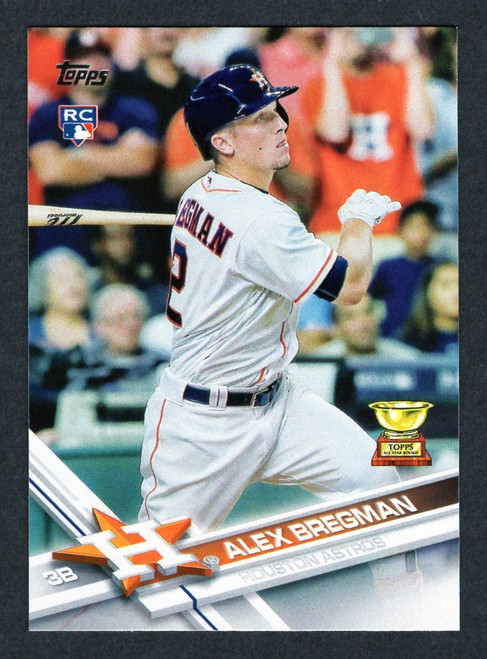 2022 TOPPS PLAYER JERSEY NUMBER MEDALLION ALEX BREGMAN HOUSTON ASTROS