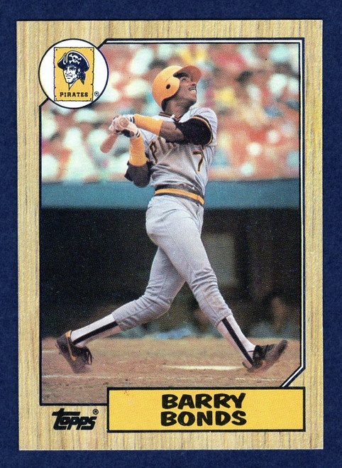 1987 Topps #320 Barry Bonds Rookie/RC
