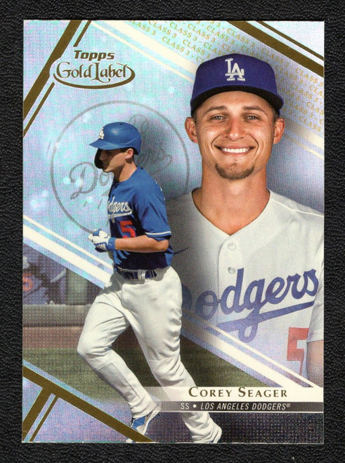 2021 Topps Gold Label #90 Corey Seager Class 3 