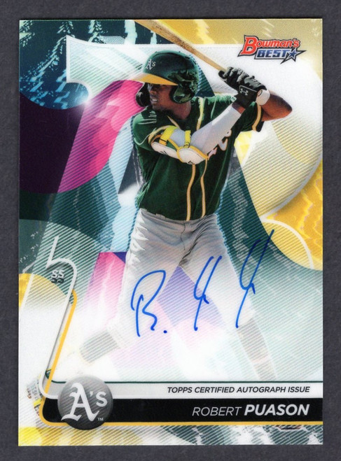 2020 Bowman's Best #B20-RP Robert Puason Autograph (#2)