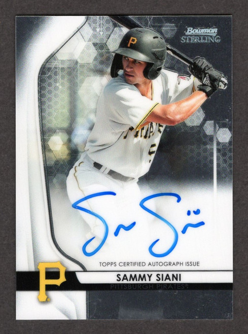 2020 Bowman Sterling #BSPA-SS Sammy Siani Autograph