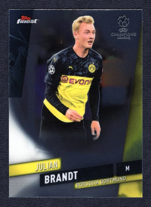 2020 Topps Finest UEFA Champions League #19 Julian Brandt 