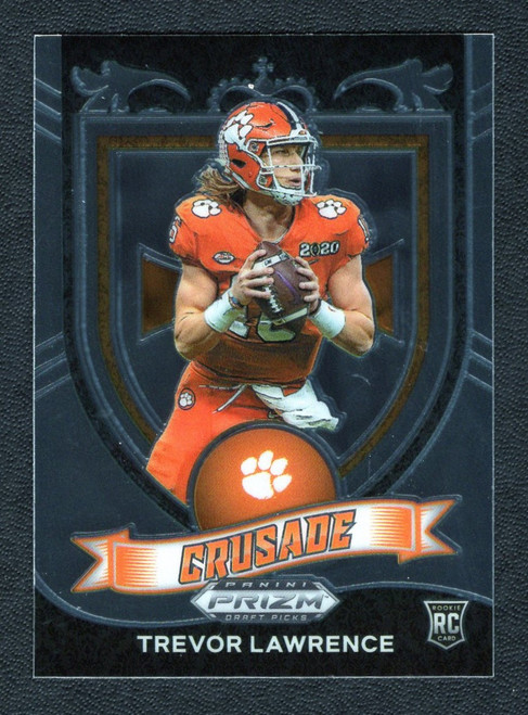 2021 Panini Prizm Draft Picks #161 Trevor Lawrence Crusade Rookie/RC