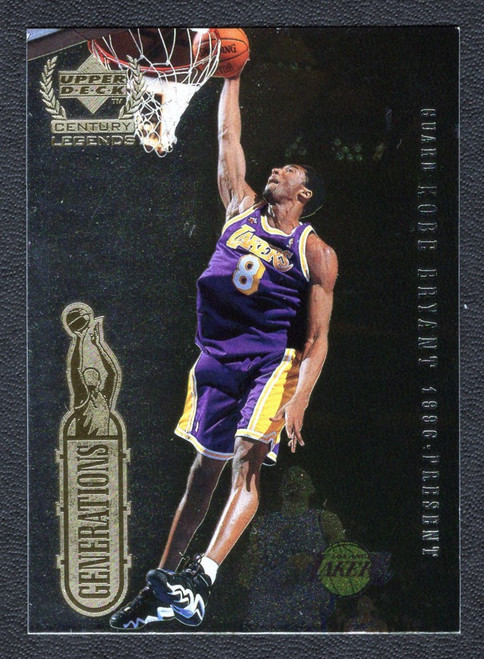 1999/2000 Upper Deck Century Legends Generations Kobe Bryant / Michael Jordan Insert