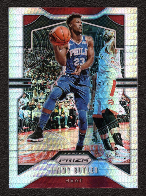 2019/20 Panini Prizm #246 Jimmy Butler Hyper Prizm