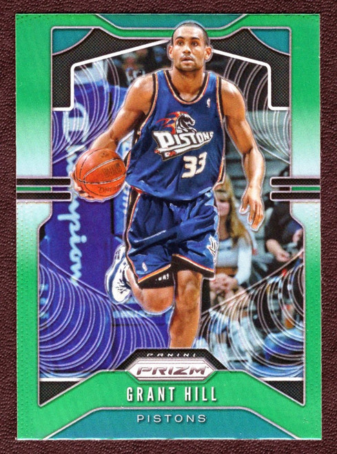 2019/20 Panini Prizm #24 Grant Hill Green Prizm