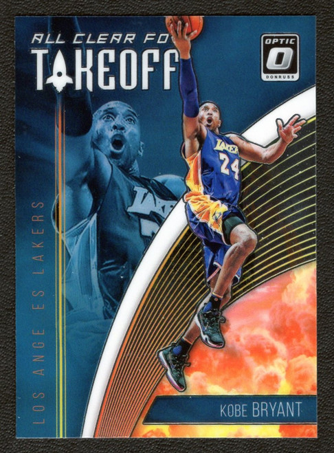 2018/19 Panini Donruss Optic #15 Kobe Bryant All Clear For Takeoff