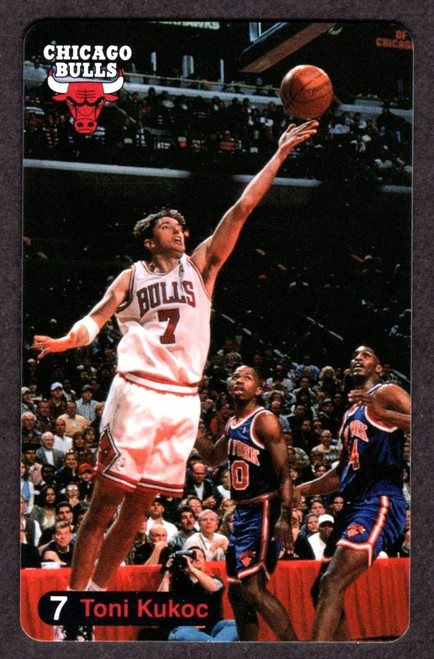 1997 Toni Kukoc Discount/Coupon Card