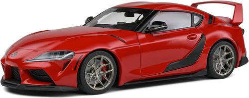 2023 Toyota GR Supra Streetfighter - Prominance Red - 1:18 Diecast Model Car by Solido