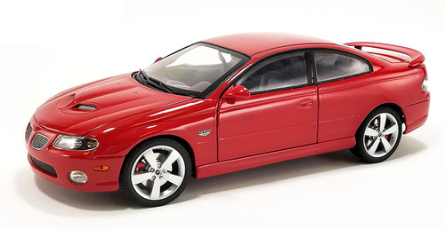 2006 Pontiac GTO - Spice Red with Black Interior - Limited Edition - 1:18 Diecast Model Car by GMP