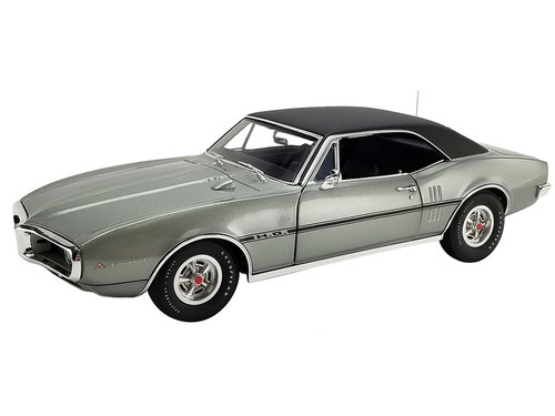 1967 Pontiac Firebird - H.O. Silver Metallic with Black Top - "Second Firebird Produced Serial #002" Limited Edition - 1:18 Diecast Model Car by ACME