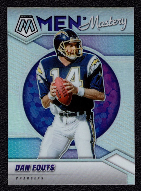 2021 Panini Mosaic #MM20 Dan Fouts Men Of Mastery Silver Prizm