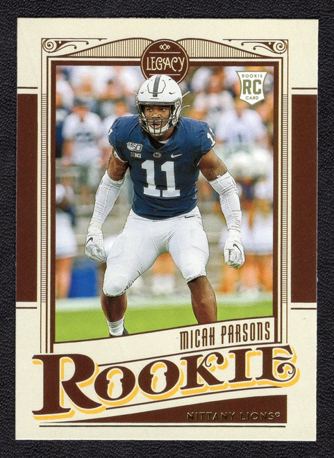 2021 Panini Legacy #179 Micah Parsons Rookie/RC