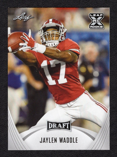 2021 Leaf #28 Jaylen Waddle XRC/Rookie