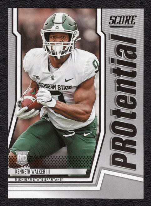 2022 Panini Score #P-KW Kenneth Walker III Protential Rookie/RC