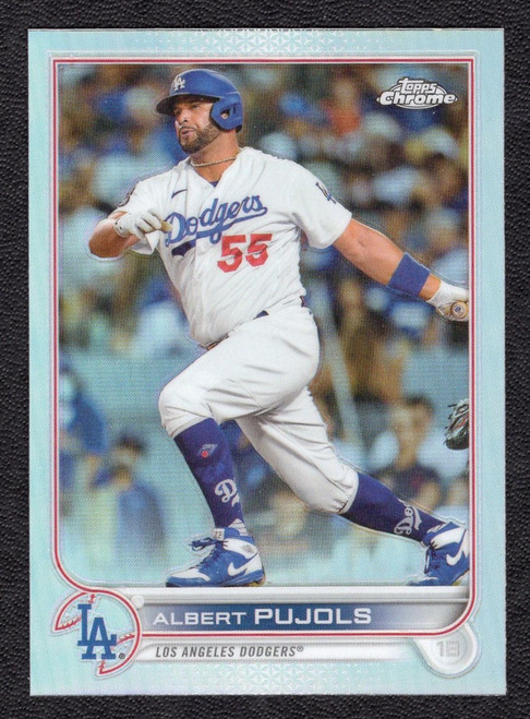 2022 Topps Chrome #84 Albert Pujols Refractor