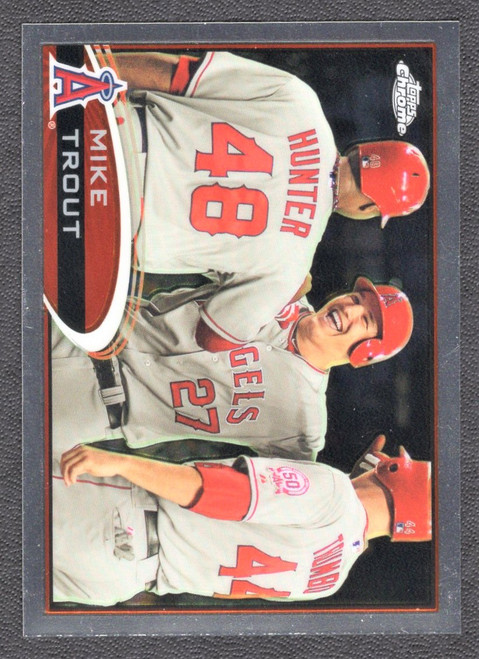 2012 Topps Chrome #144 Mike Trout