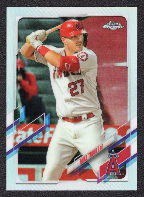 2021 Topps Chrome #27 Mike Trout Refractor
