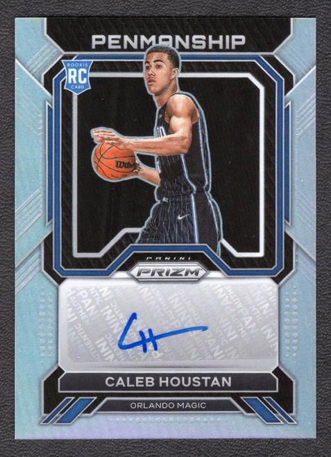 2022/23 Panini Prizm #RP-CHO Caleb Houstan Rookie Penmanship Silver Autograph