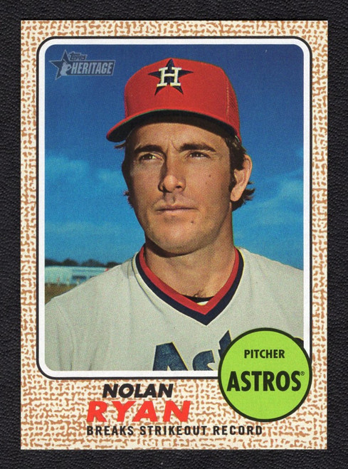 2017 Topps Heritage #NRH-4 Nolan Ryan Highlights 