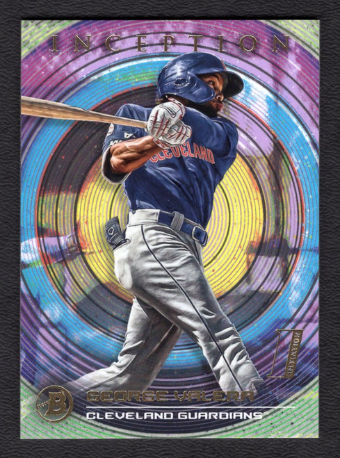 2022 Bowman Inception #90 George Valera Initiation 