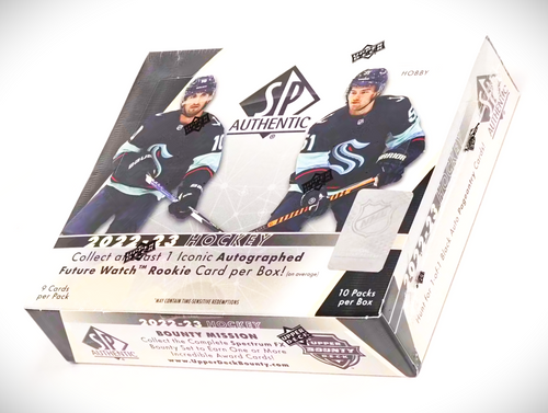 2022/23 Upper Deck SP Authentic Hockey Hobby Box