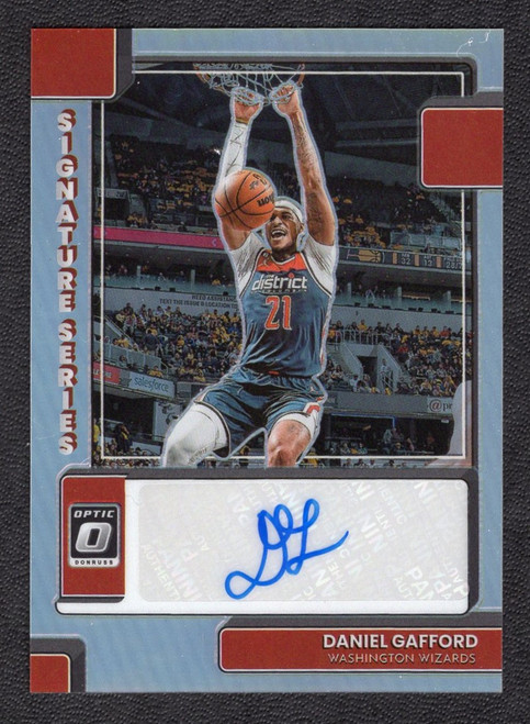 2022/23 Panini Donruss Optic #SS-DGF Daniel Gafford Signature Series Silver Autograph 