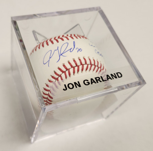 Jon Garland Autographed Baseball with JSA COA and Inscription