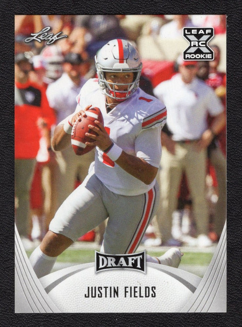 2021 Leaf Draft #D2 Justin Fields XRC/Rookie