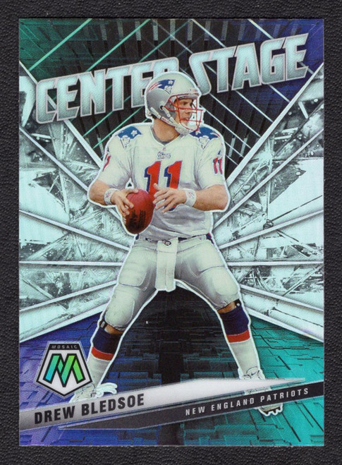 2021 Panini Mosaic #CS23 Drew Bledsoe Center Stage Silver Prizm