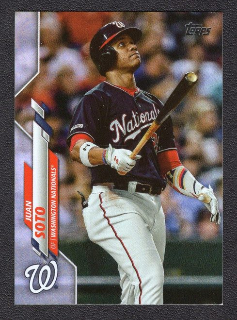 2020 Topps Series 1 #224 Juan Soto Rainbow Foil